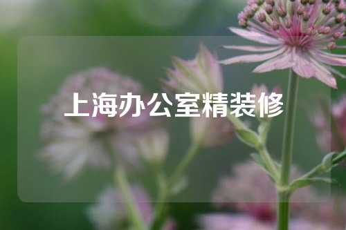 上海办公室精装修