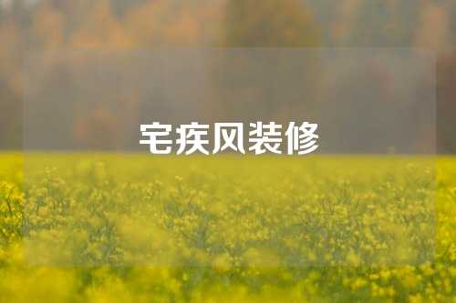 宅疾风装修